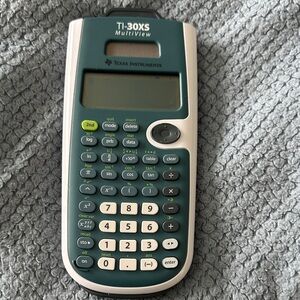 Texas Instruments TI-30XS MultiView Scientific Calculator in Green and White